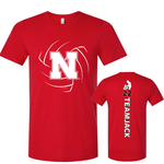 Nebraska Volleyball Tee