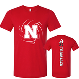 Nebraska Volleyball Tee